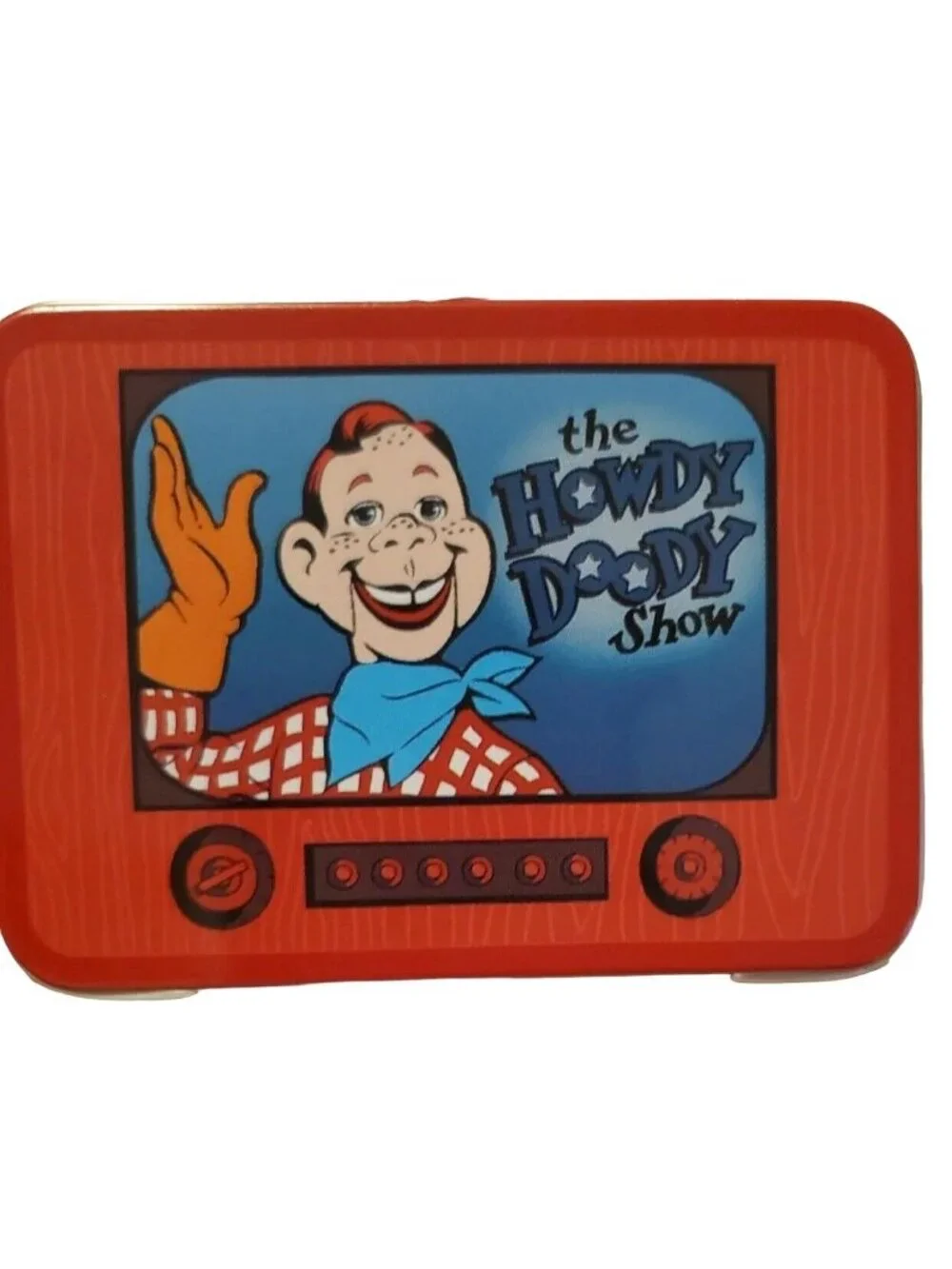1999 Hallmark Keepsake Howdy Doody Lunchbox Set Vtg Christmas Ornament New - Picture 3 of 12